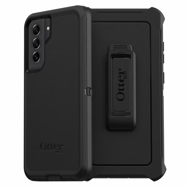 Defender Case For Samsung Galaxy S21 Fe 5g , Black, Otterbox, Mfr#: 77-83939